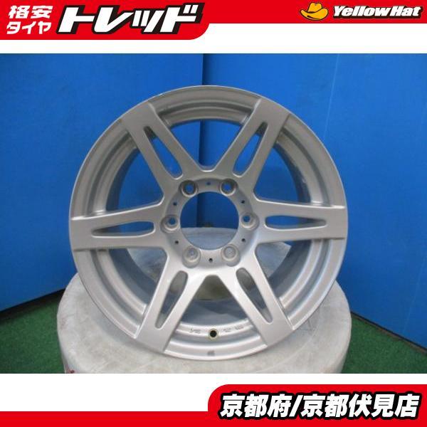 4本 中古 ブリヂストン アルミホイール 16インチ 8J ±0 139.7 6H 