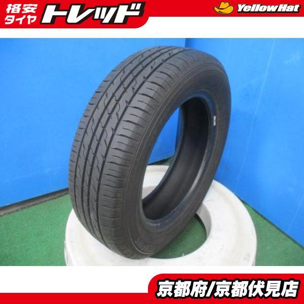 1本 2022年製 中古 夏 サマータイヤ ECOFINE 185/65R15 88S カローラ 