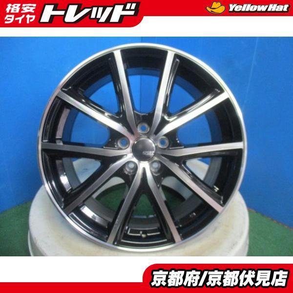 4本 中古 社外 SPORT KRONE アルミホイール 17インチ 7J +48 100 5H