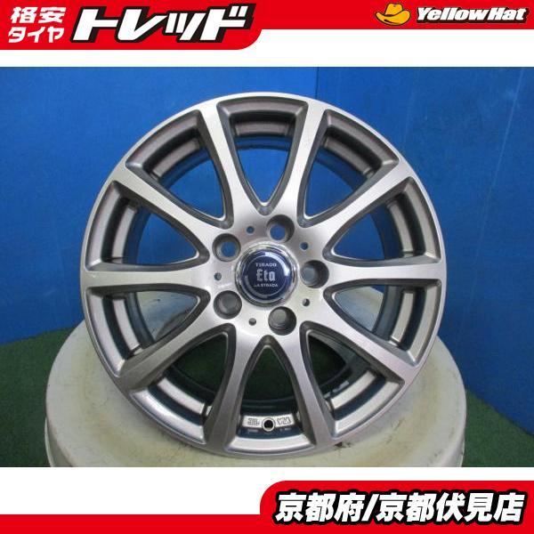 TIRADO ホイール 16インチ6.5J PCD114.3/5穴+48