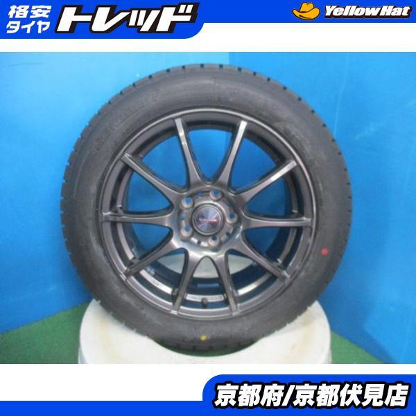195/60R17 90Q アイスナビ7プリウス等 アルミスタッドレス4本set Amazon | 【プリウス60系】 GOODYEAR アイスナビ7 195/60R17 +
