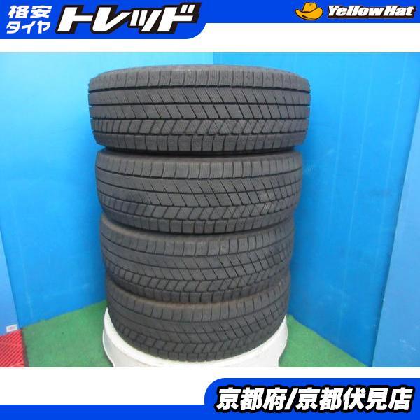中古ブリヂストンVRX3 スタッドレス　195/65R15 2024年製造 BRIDGESTONE（ブリヂストン） 4本 バリ山!! 2024年製 中古