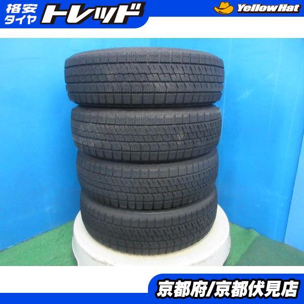 2022年製ブリヂストン VRX2 155/65R14中古4本送料込み BRIDGESTONE（ブリヂストン） 4本 2022年製 中古 スタッドレス タイヤ
