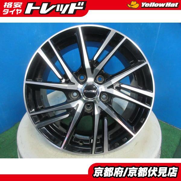 アルミホイル　４本 4本 良品!! HOT STUFF Laffite アルミホイール 16インチ 6.5J +38
