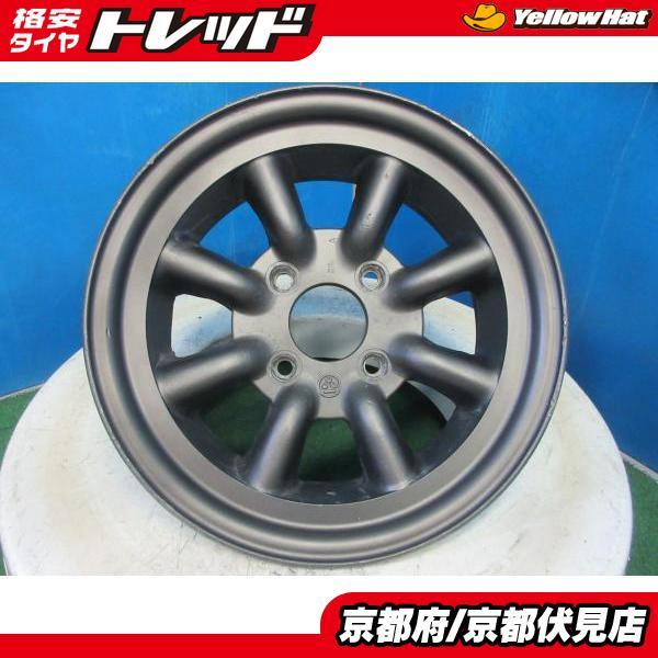 旧車RSワタナベホイール売ります 1本 中古 ホイール RS ワタナベ 8本スポーク 14インチ 6J 約+15 114.3