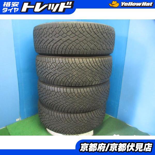 4本 2022年製 中古 スタッドレス タイヤ nokian HAKKAPELIITTA R5 SUV 265/70R17 115R トヨタ FJクルーザー ラ