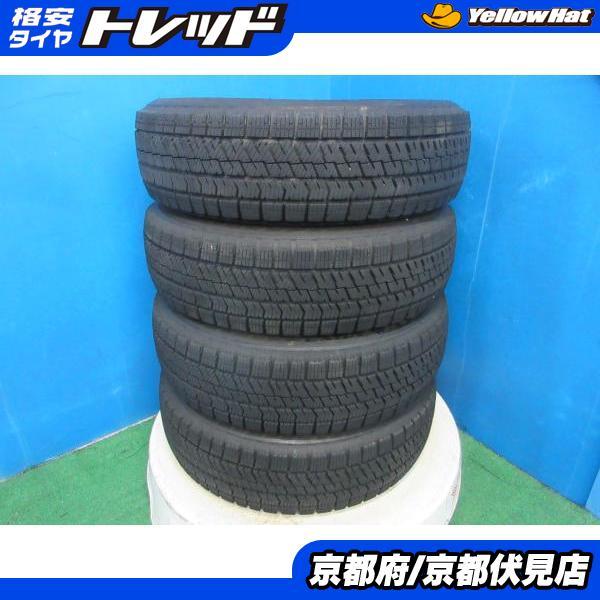 ブリヂストンブリザックVRX2　155/65R14 2022年製　4本　中古 BRIDGESTONE（ブリヂストン） 4本 2022年製 中古 スタッドレス タイヤ