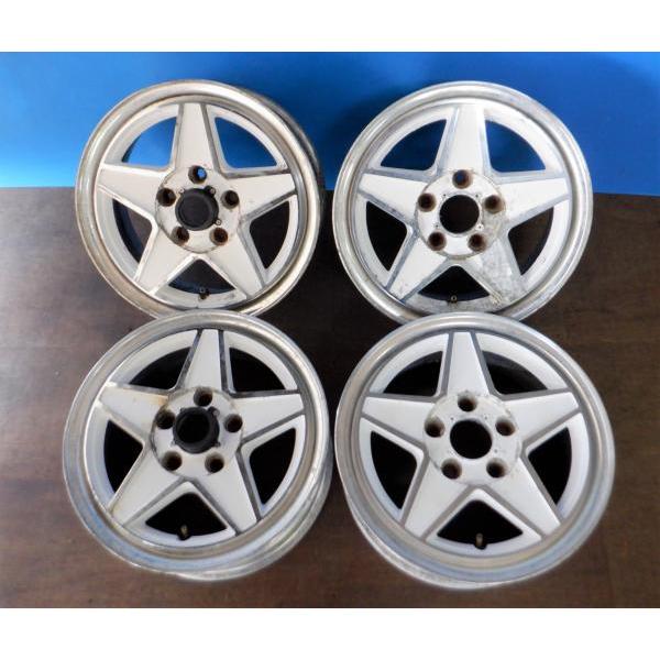 4本セット WORK Ewing ホワイト リプロベース 6.5J ET 実測値 47