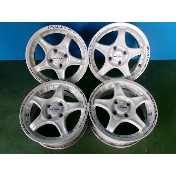 4枚セット アドバン RC 14インチ 6.0J ET38 4H100 ホイール 単品 