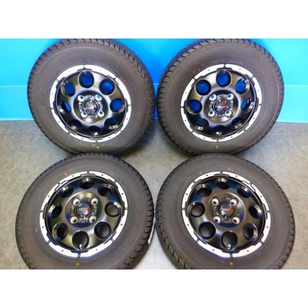 イボ付き新車外し145/80R12 80/78N LT SUPERVAN355 新車外し 4本