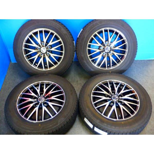 BRIDGESTONE BLIZZAK VRX3 195/65R15 91Q STUDLESS 21年 ホイール G