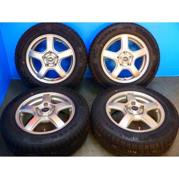 15インチ スタッドレスタイヤ 5本スポーク