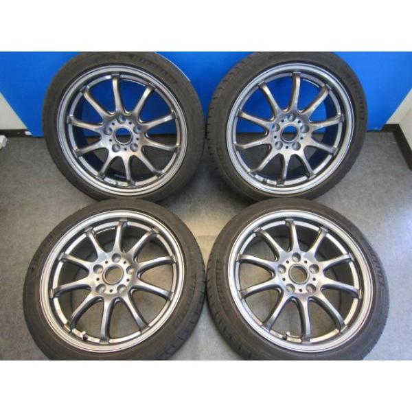 スイスポに】ツライチ狙い 新品ホイール【7J +38 5H114.3】MICHELIN  