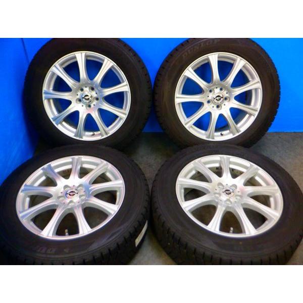 DUNLOP 【PCD100/5H】深溝 WINTERMAXX SJ8【225/60R17 99Q】WEDS DUNLOP 【PCD100/5H】深溝 WINTERMAXX SJ8【225/60R17 99Q】WEDS