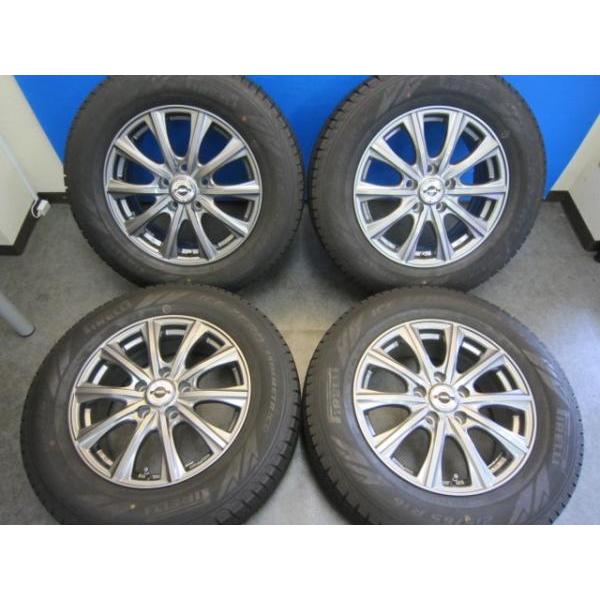 カローラクロスに】ピレリ 新品スタッドレス【215/65R16 98T】WEDS  