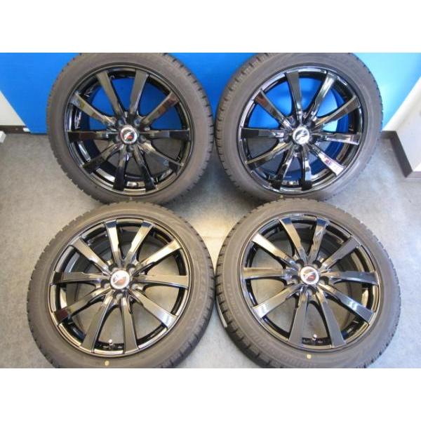 美品 215/45R17 ブリヂストン VRX スタッドレス ホイール付 プリウス 86 BRZ ct200h来シーズン用に 美品 215/45R17 ブリヂストン VRX スタッドレス ホイール付 プリウス