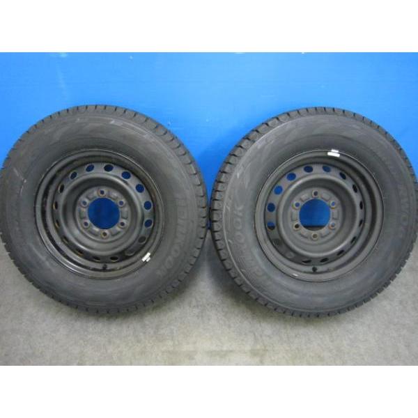 トヨタ純正200系ハイエース ホイール付 夏タイヤ2本 スタッドレス2本