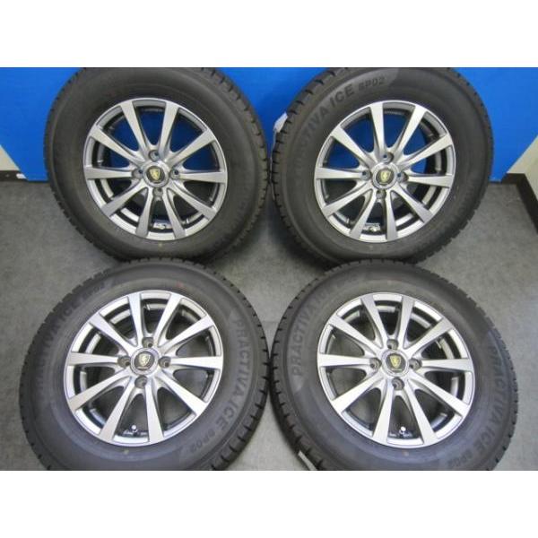 新品 国産 4本SET】YOKOHAMA PRACTIVA ICE【185/70R14 88Q】マルカ 美  