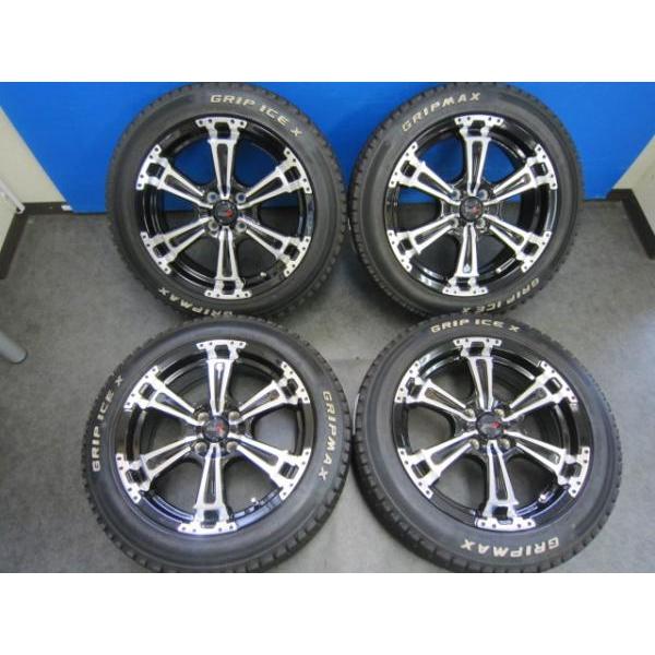 ホワイトレター】深溝スタッドレスセット【175/60R16 82T】新品 四駆系 