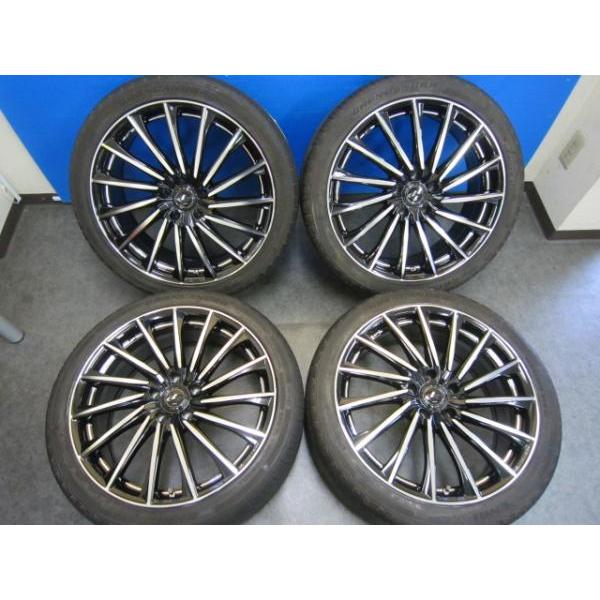 未使用品】WEDS LEONIS CH【19インチ 8J +35】溝ありタイヤ【235/40R19 