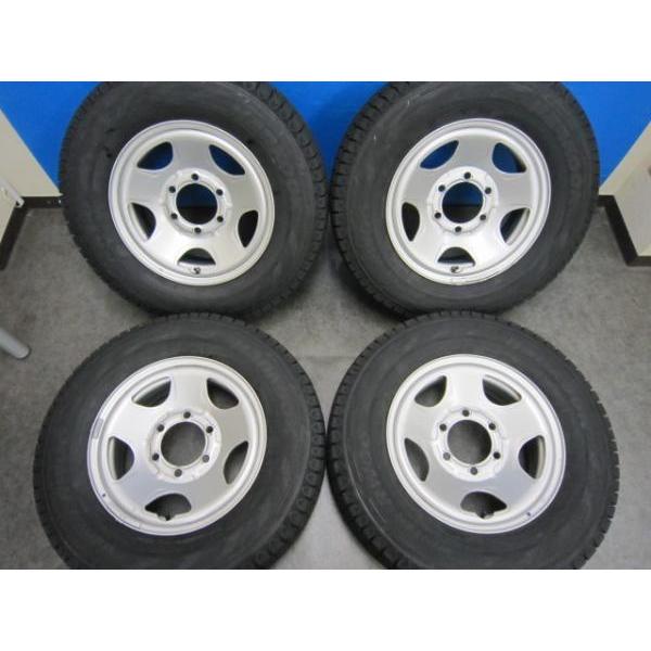 ① ハイエース200系ホイール＋ スタッドレス1本195/80-15 ハンコック ハンコック（HANKOOK） 【ハイエースに】2025年製 新品スタッドレス