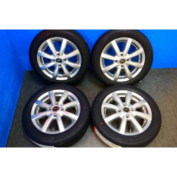 軽カー】2025年製 新品タイヤ【155/65R14 75T】中古アルミ ワゴンR 
