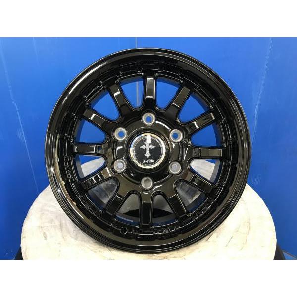 200系 ハイエース 4本 新品 X-FIELD α 15インチ 6J +33 6H 6穴 PCD