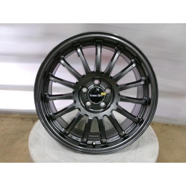 4本 新品 17インチ7J +45 5H 5穴 PCD 100 アルミホイール単品 プリウス