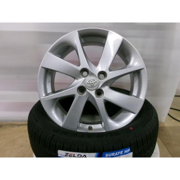 ヤリス アクア ヴィッツ 4本 トヨタ純正 16インチ 4H 4穴 PCD 100 新品