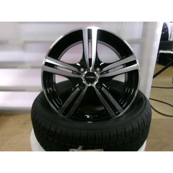ヨコハマタイヤ（YOKOHAMA TIRE） トヨタ 20系 bB 三菱 コルト 4本 黒 