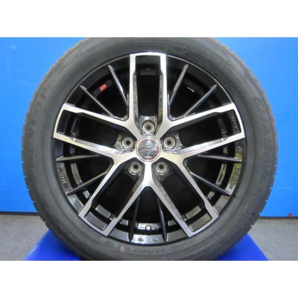 CX-5 ヴェゼルなど　17インチ　アルミホイール DUNLOP（ダンロップ） 5BA-DG5 WR-V RU系 RV系 ヴェゼル 4本 黒 17
