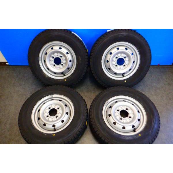 軽バンGoodyear スタッドレス鉄ホイール4本セット145/R12 8P 楽天市場 