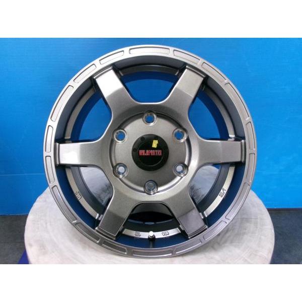 日産 NV350 キャラバン 4本 新品 JWL-T 15インチ6J +43 6H 6穴 PCD