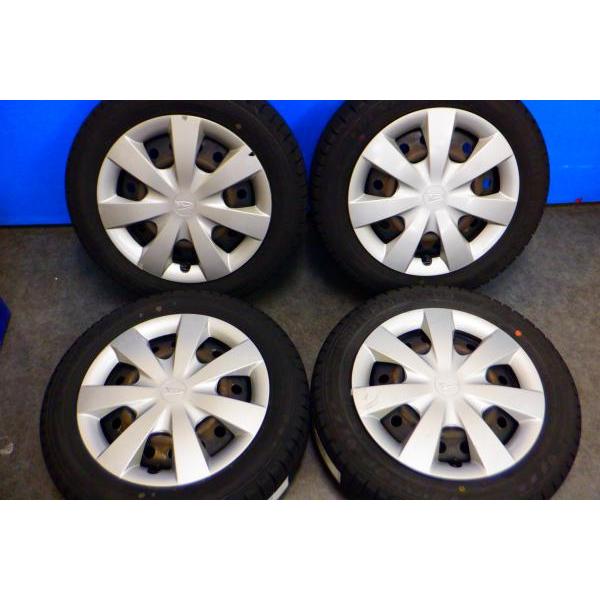 DUNLOP（ダンロップ） 【ダイハツ軽】深溝中古冬タイヤ【155/65R14 75Q