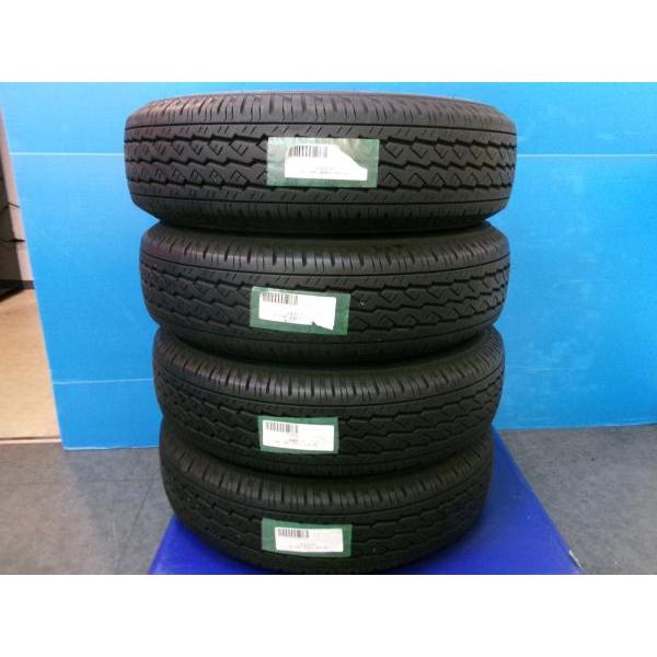 BRIDGESTONE（ブリヂストン） 165R13 LT 6PR 4本 V600 深溝 バン用