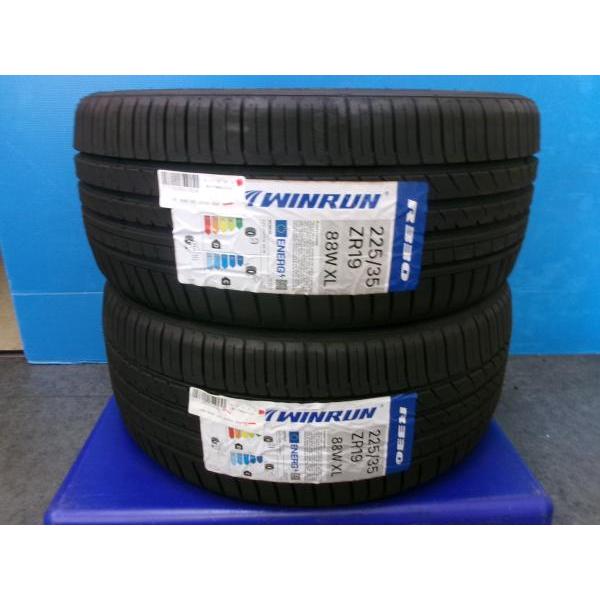 225/35R19 88W 2本 新品 WINRUN R330 ノーマル 夏用 夏タイヤ タイヤ単品 BMW LL20 Z4純正 1J30 2シリーズクーペ 1