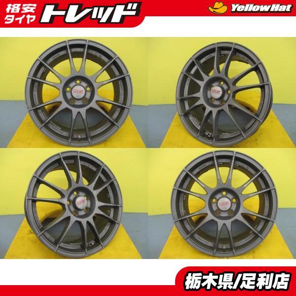86 BRZ 中古 ホイール 4本 17インチ OZ UILTRA LEGGERA 7.5J ET48 5H 