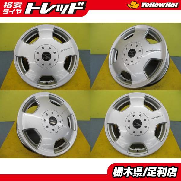 ノア ヴォクシー 中古 社外 アルミ 4本 APIS STERN D51 15インチ 6J  