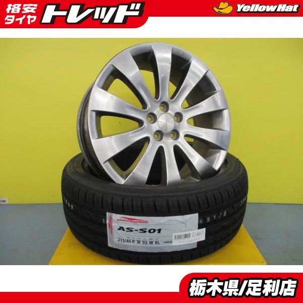 レガシィBP/BL純正18インチホイールタイヤセット215/45R18
