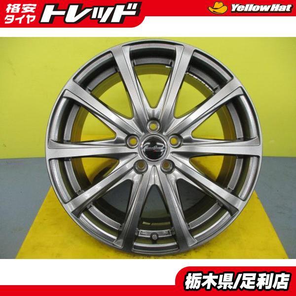 プリウス 展示品 社外 アルミ 4本 17インチ 7J ET48 5H-100 マナレイ 