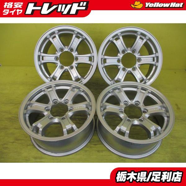 ◇中古ホイールのみ4本セット◇キーラーフォース 16インチ 7J +38 
