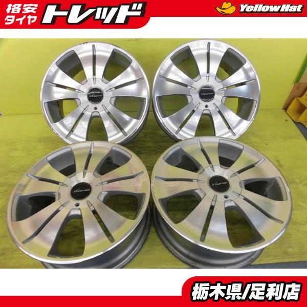 ◇車検用 間に合わせ 転がし用等◇社外マルチホイール◇Miierren 17 
