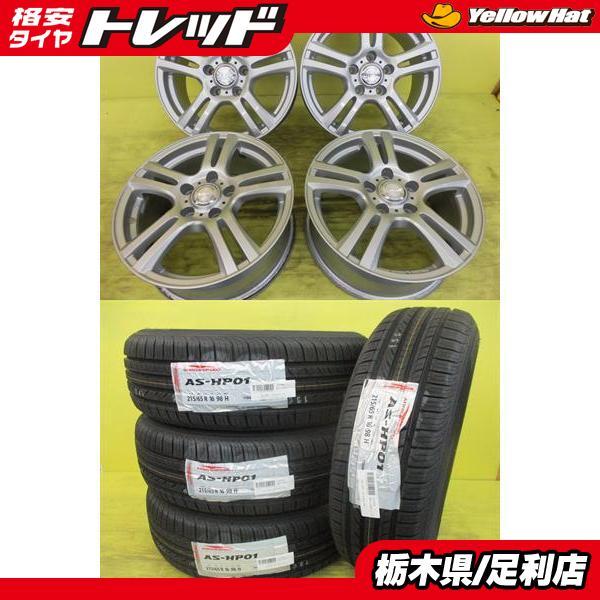 215/65R16 アルファード ヴェルファイア アルミホイールセット1本③ 2025年◇20系アルファード ヴェルファイア◇新品冬タイヤ+中古アルミ