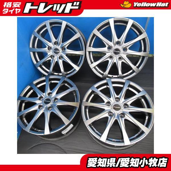 中古 16インチ ノア ヴォクシー 4本セット 1665+48 5H 5穴 PCD