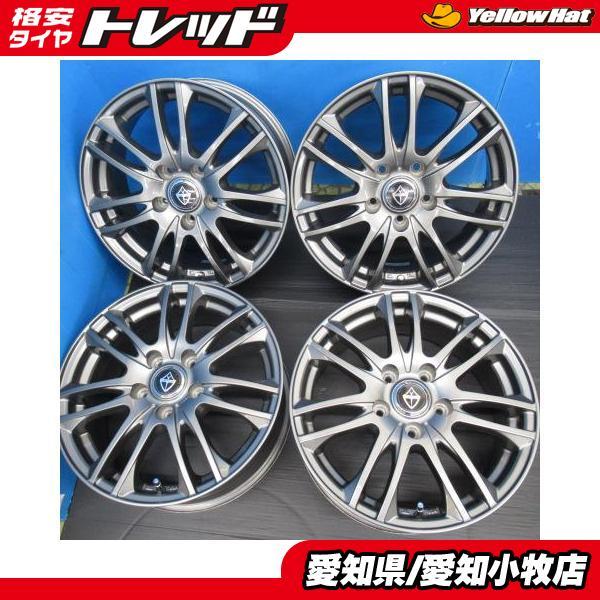 中古 16インチ ノア ヴォクシー 4本セット 1665+47 5H 5穴 PCD