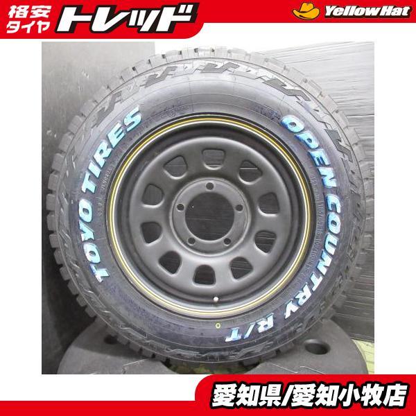 中古TOYOオープンカントリーR/T 4本セット185/85R16LT ジムニー TOYO TIRES（トーヨータイヤ） 4本 スズキ ジムニー 新品サマータイヤ