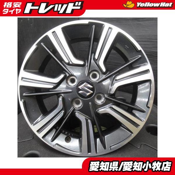 1本販売】SUZUKI MA36S ソリオバンディット純正【15インチ 5J +45 4H