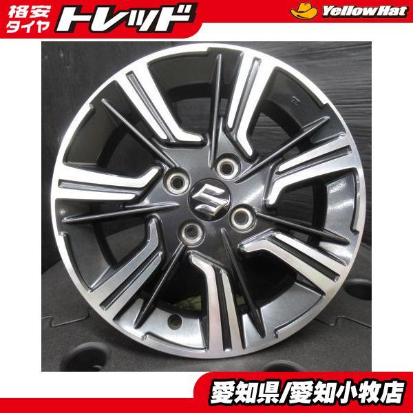 1本販売】SUZUKI MA36S ソリオバンディット純正【15インチ 5J +45 4H