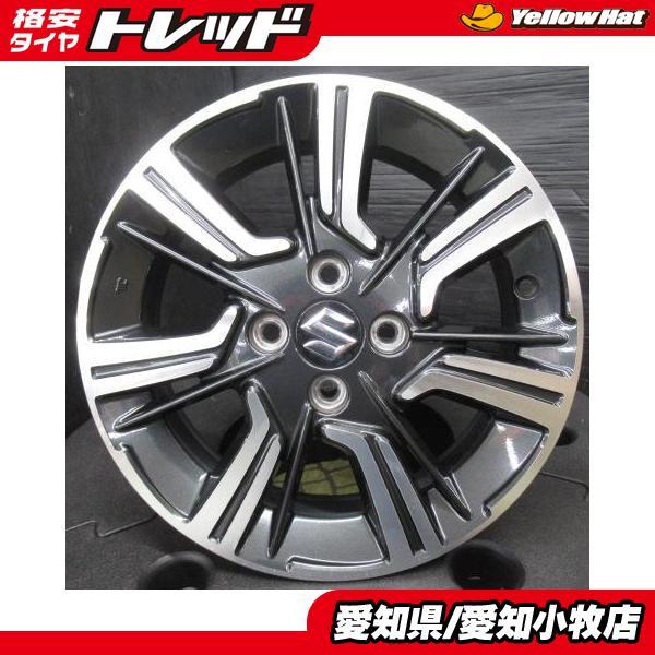 1本販売】SUZUKI MA36S ソリオバンディット純正【15インチ 5J +45 4H