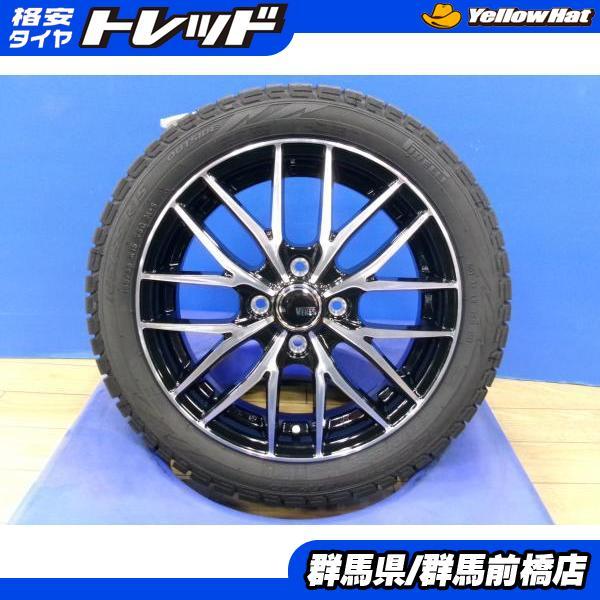 スペーシア タント キャスト 冬タイヤ 4本 中古 165/55R15 